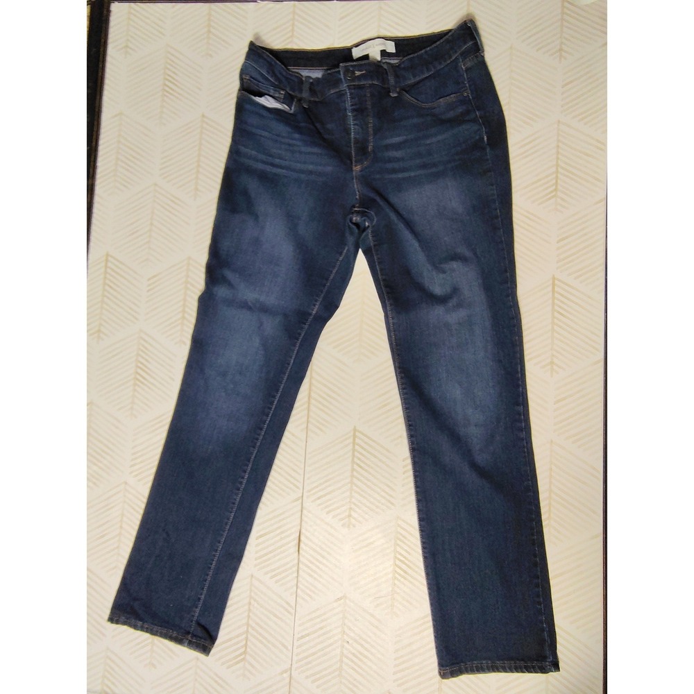 Vintage America Blues Womens 10/30 Dark Wash Straight Leg Denim Jeans